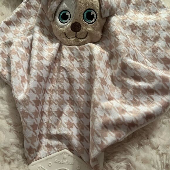 BooginHead Pacipal Teether Security Blanket Lovey Dog - Picture 1 of 1